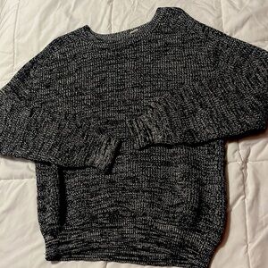 Vintage Rob Winter Black and White Knit Sweater